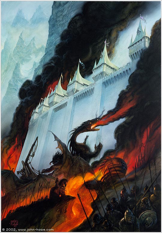 The Siege of Gondolin by John Howe